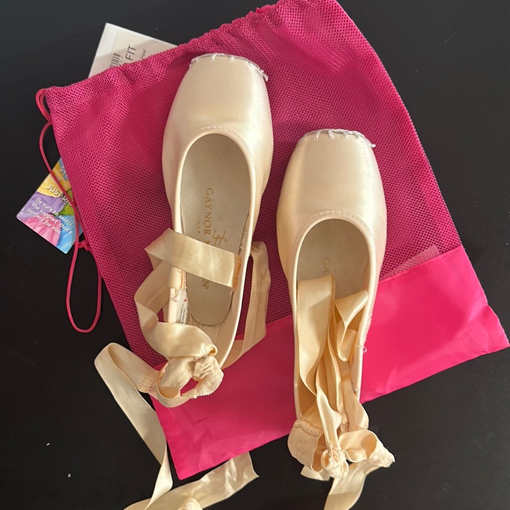 GAYNOR MINDEN POINTE SHOES - WORN 3 times
